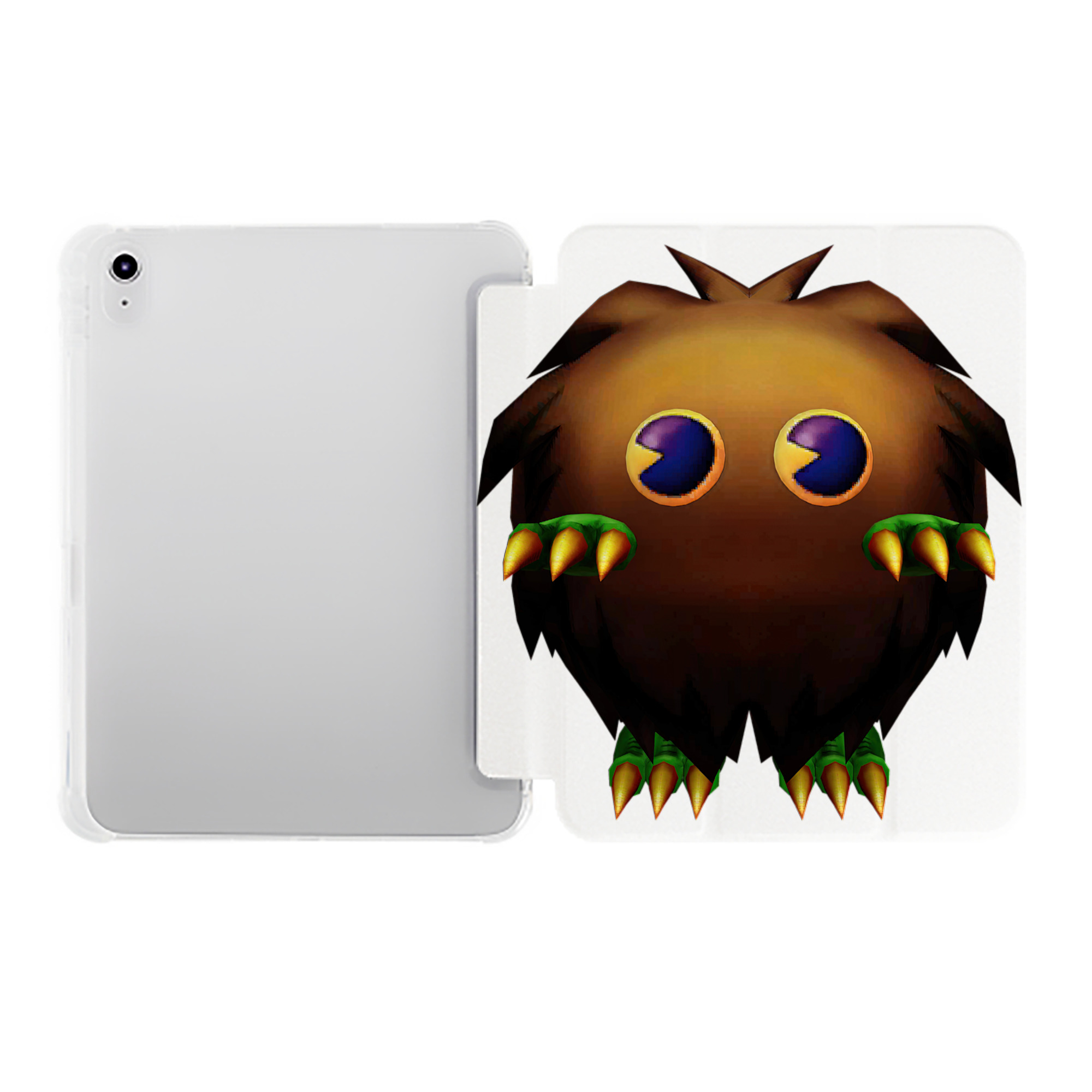 （画像用） 遊☆戯☆王 Yu-Gi-Oh! IPad ケース ペン収納付き 三つ折りスタンド PUレザー×シリコン 対応機種9.5/10.5/10.9インチ